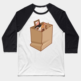Calico cat in the bag Baseball T-Shirt